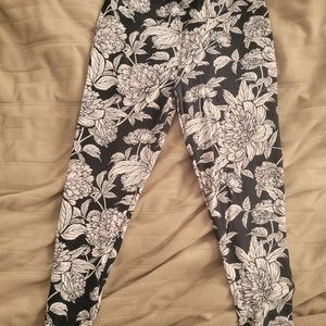 Floral leggings